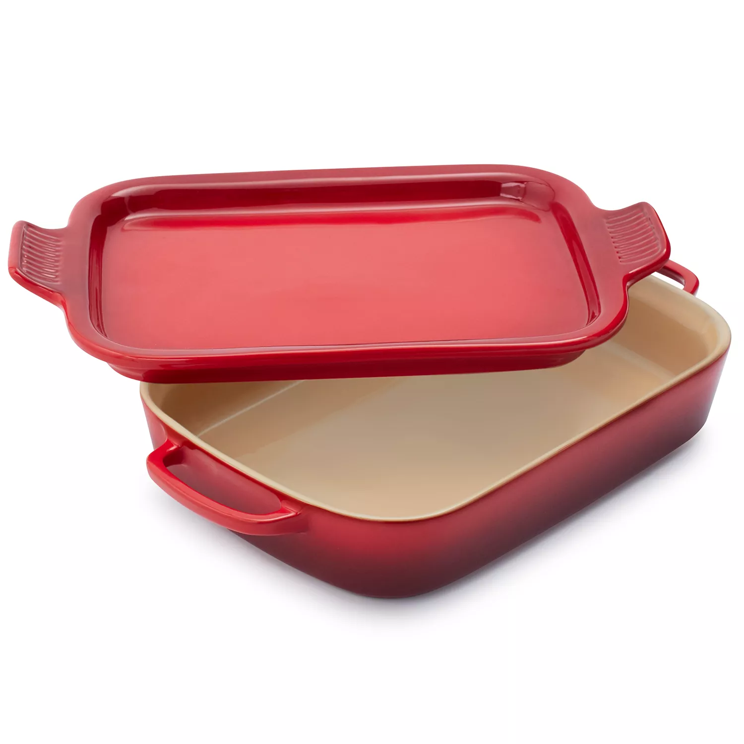 Le Creuset Rectangular Baker with Platter Lid