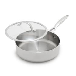 GreenPan Valencia Pro 3-Ply Stainless Steel Sauté Pan, 5 qt. 