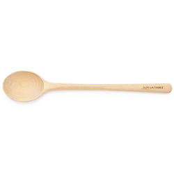 Sur La Table Beechwood Spoon, 12" good size for smaller capacity cooking