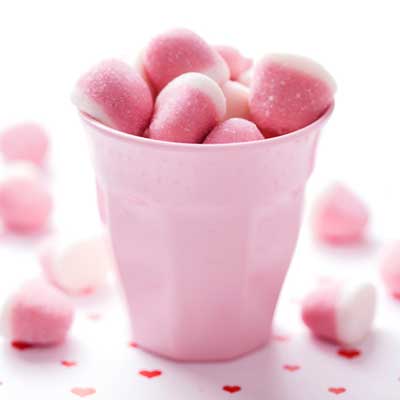 Strawberry Marshmallows