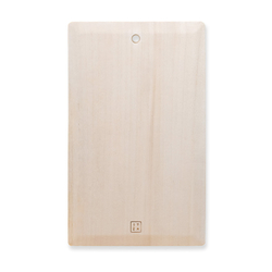 Powered by People Blonde Cedar Wood Serve Board