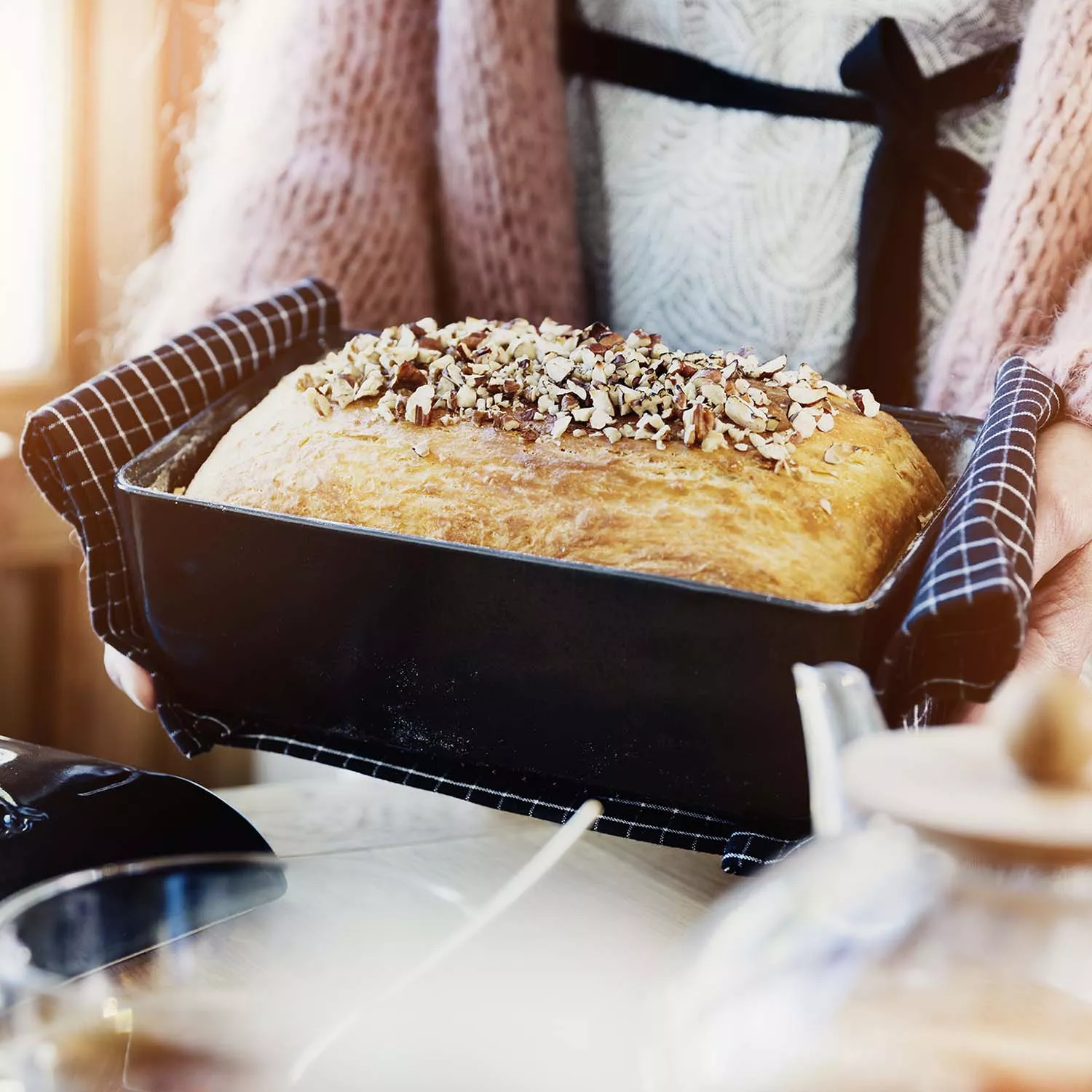 Emile Henry Bread Loaf Baker, 9.5" x 6"