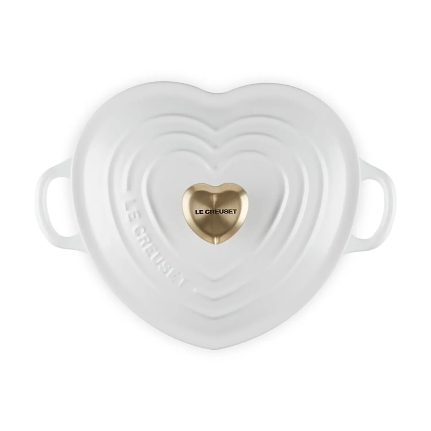 Le Creuset Traditional Enameled Cast Iron Shallow Heart Cocotte, 1.25 Qt.