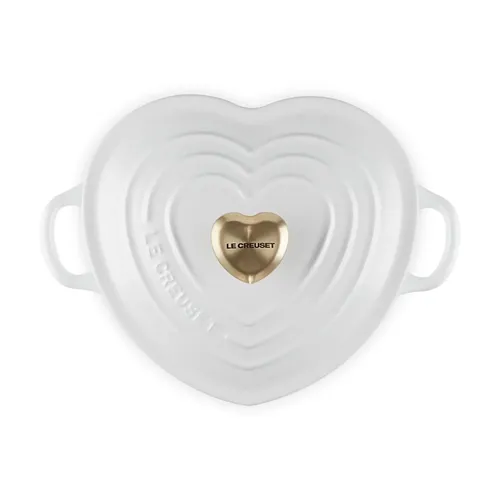 Le Creuset Shallow Heart Cocotte, 1.25 Qt.