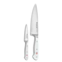 Wüsthof Classic White 2-Piece Prep Set