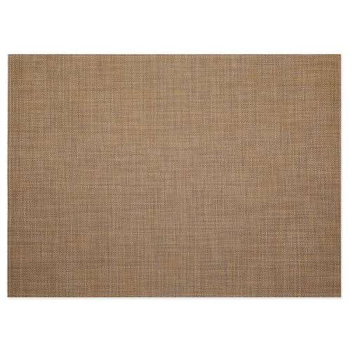 Chilewich Basketweave Teak Rug
