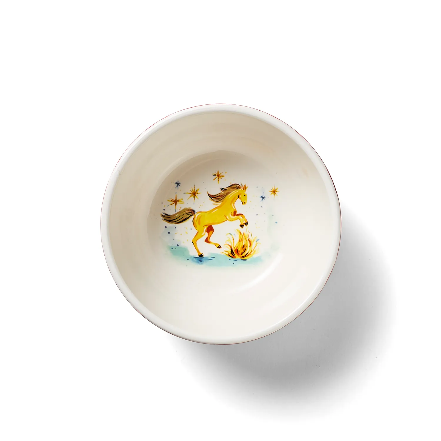 Sur La Table Lunar New Year Horse Rice Bowl