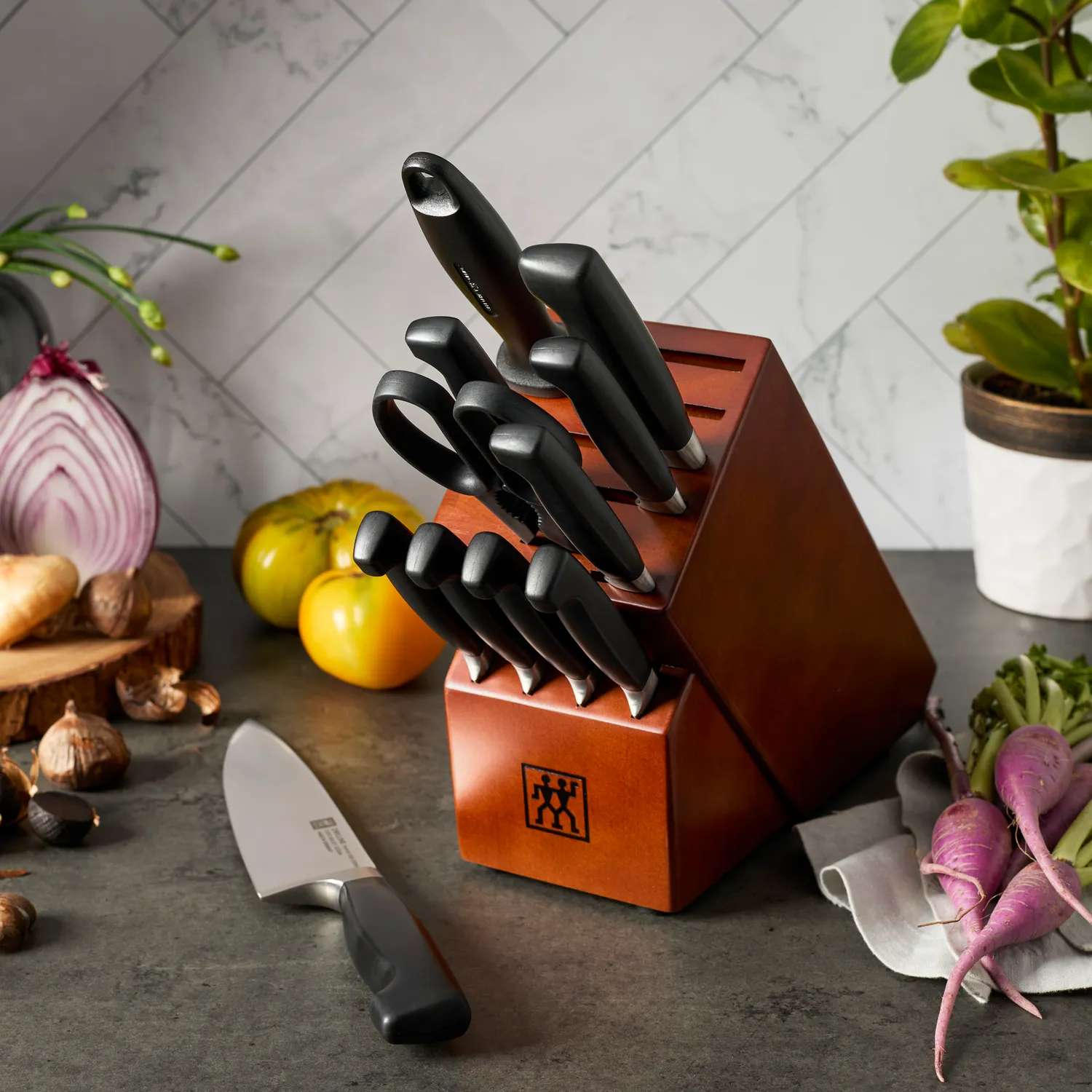Zwilling J.A. Henckels Four Star Eco 12-Piece Knife Block Set