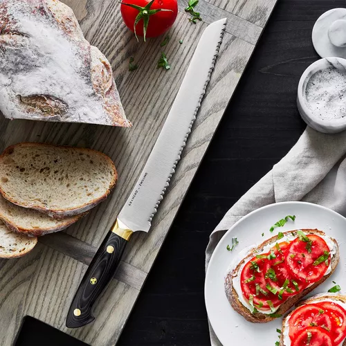 Bob Kramer 10" Carbon Steel Bread Knife by Zwilling J.A. Henckels