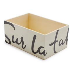 Sur La Table Gift Box, 9&#34; x 6&#34;