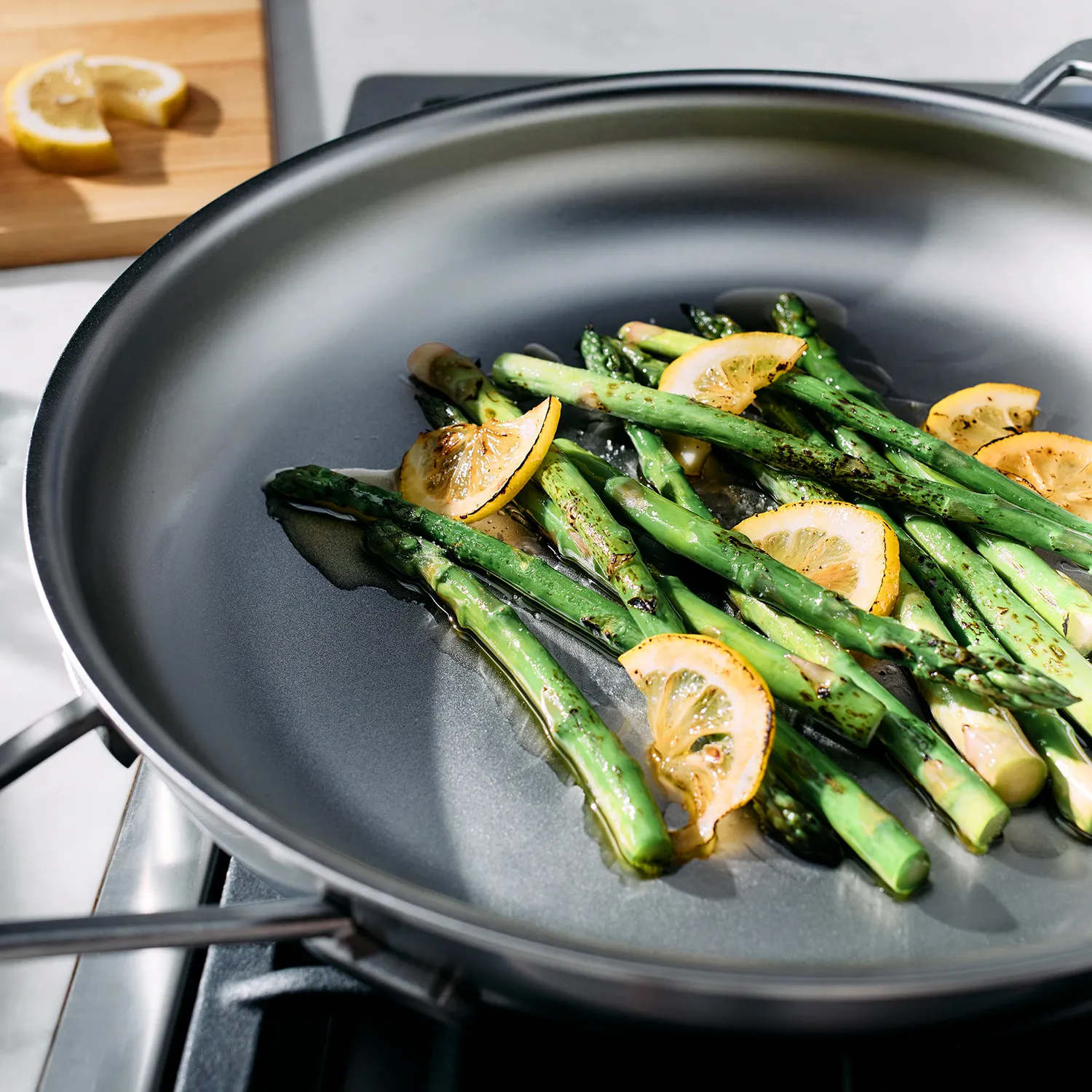 Demeyere Industry5 Stainless Steel Nanotouch Skillet