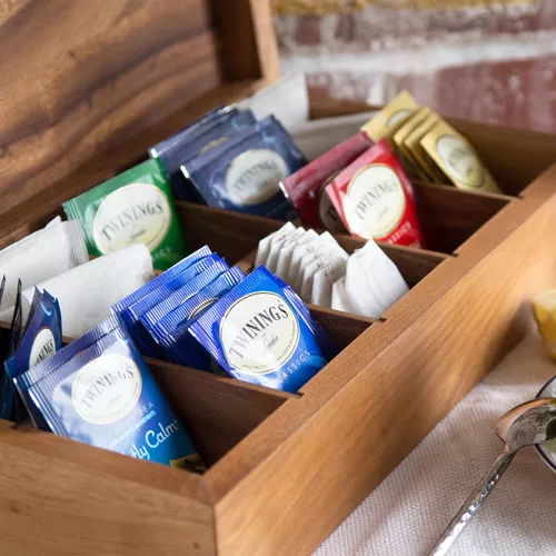 Ironwood Acacia Rectangular Tea Box