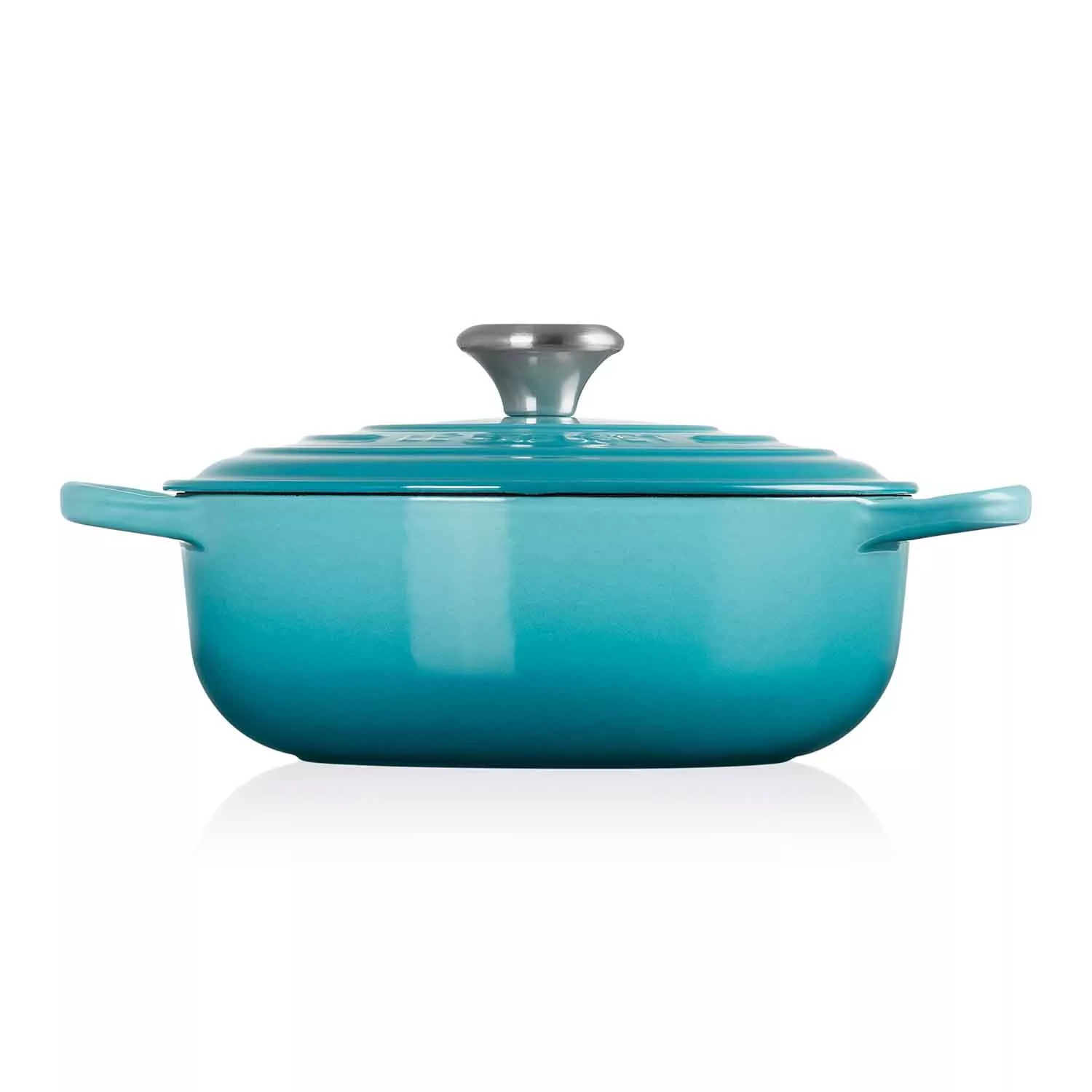 Le Creuset Signature Round Sauteuse with Lid, 3.5 qt.
