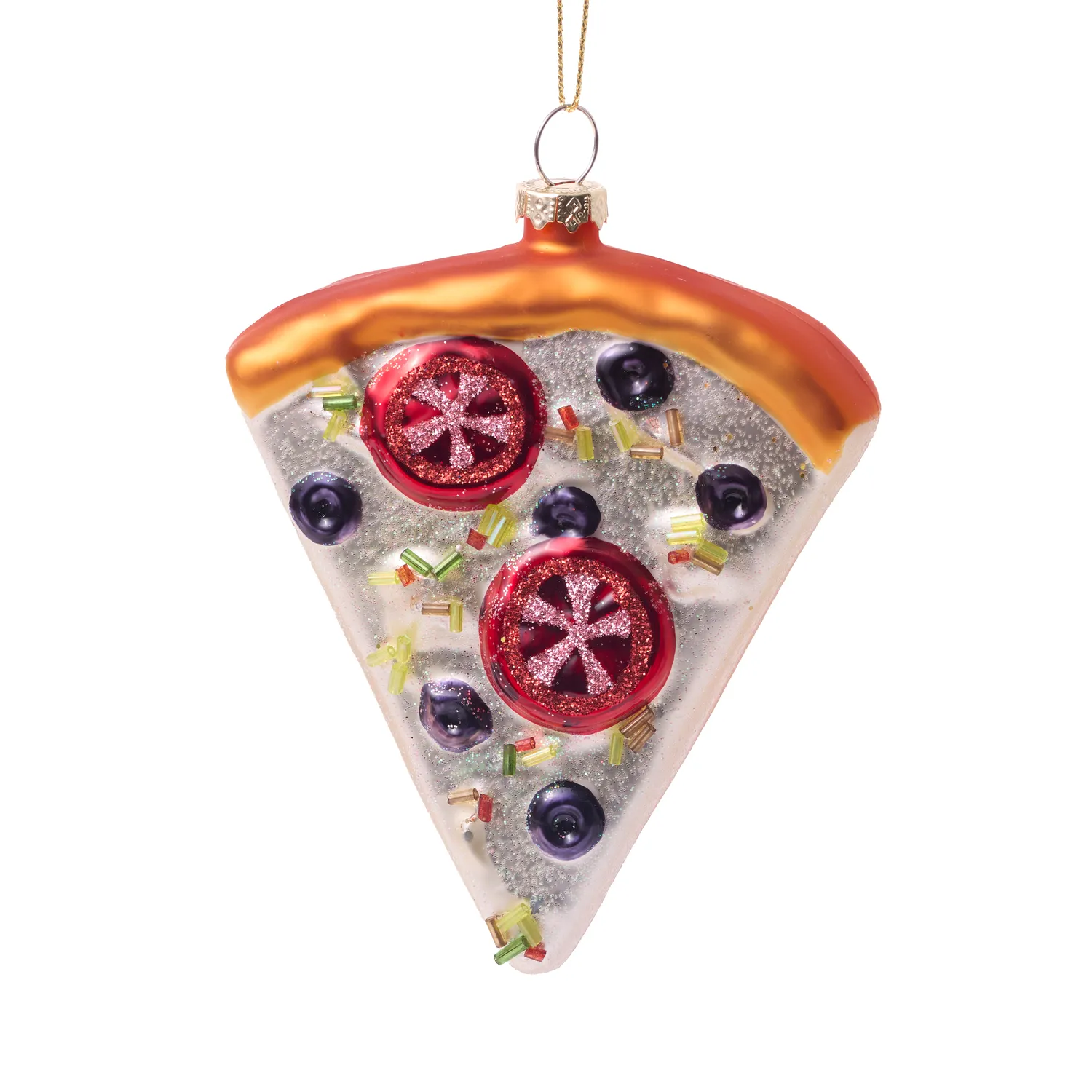Sur la table Pizza Slice Ornament