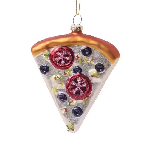 Sur la table Pizza Slice Ornament