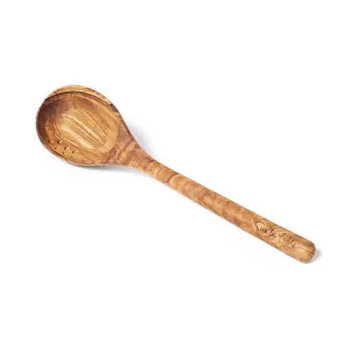 Sur La Table Olivewood Straining Spoon