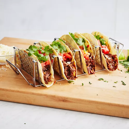 Sur La Table Stainless Steel Taco Rack