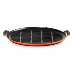 Le Creuset Round Bistro Grill, 12.5" Great Grill Pan