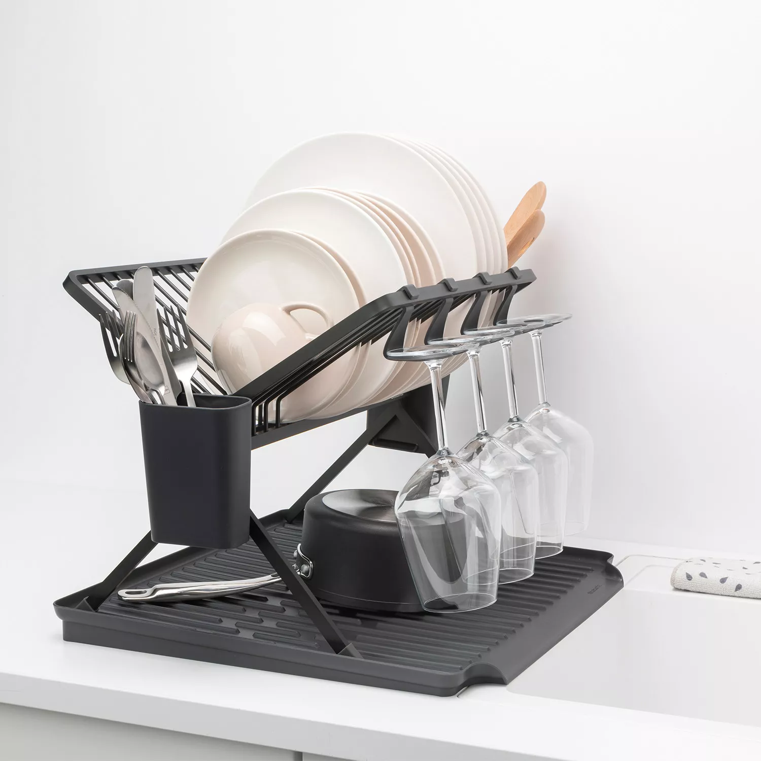 Brabantia Sinkside Large Foldable Dish Rack