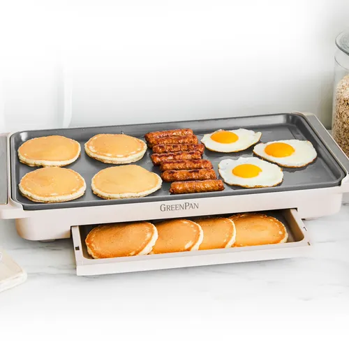 GreenPan Advanced Griddle with Warming Drawer