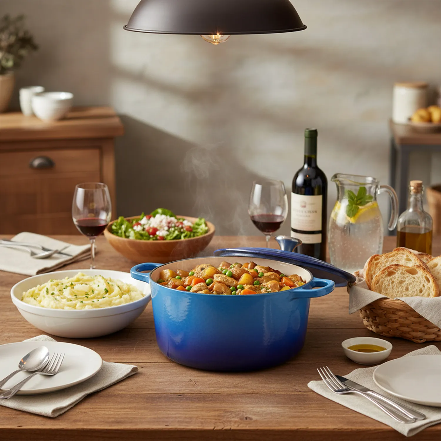 Le Creuset Signature Deep Round Dutch Oven, 6.5 qt.