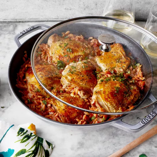 One Pot Chicken and Orzo