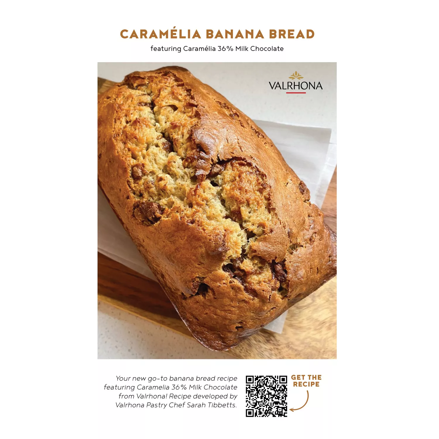 Valrhona &#x2122; Caramélia Baking Chocolate, 36% Cacao