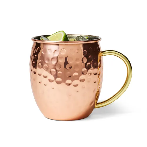 Sur la table Hammered Moscow Mule Mug