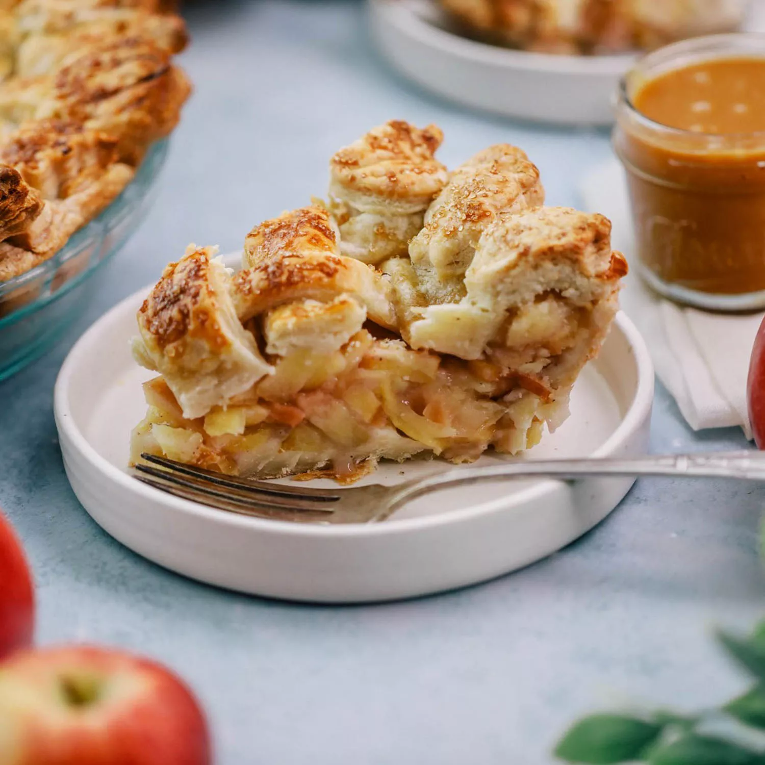 Spiced Apple Pie with Honey Caramel Recipe | Sur La Table