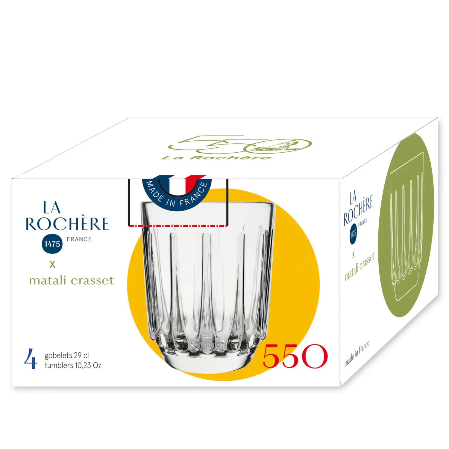 La Rochère 550 Tumblers, Set of 4