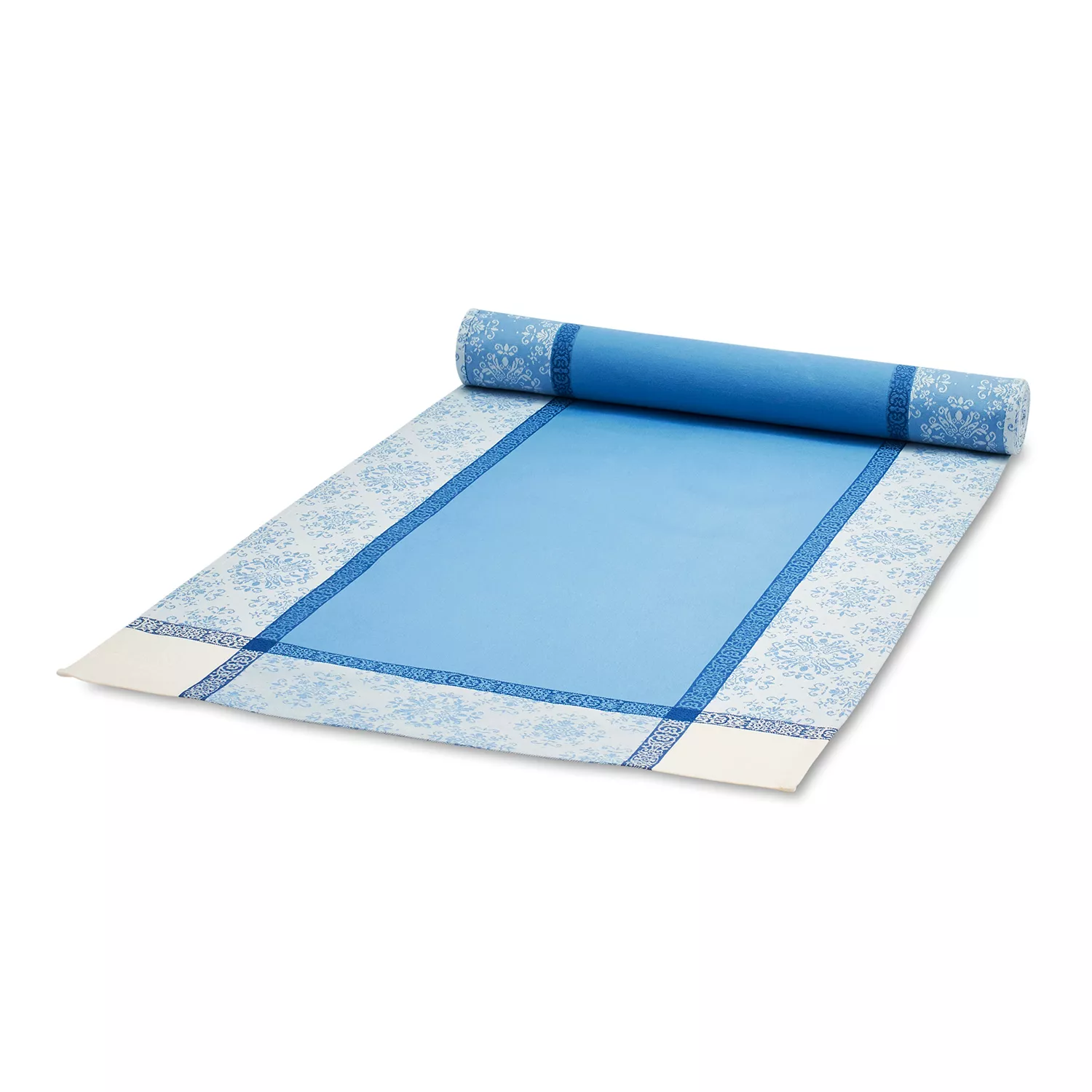 Sur La Table Tile Jacquard Table Runner, 108&#34; x 18.5&#34;