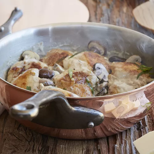 Poulet a la Cr&#232;me