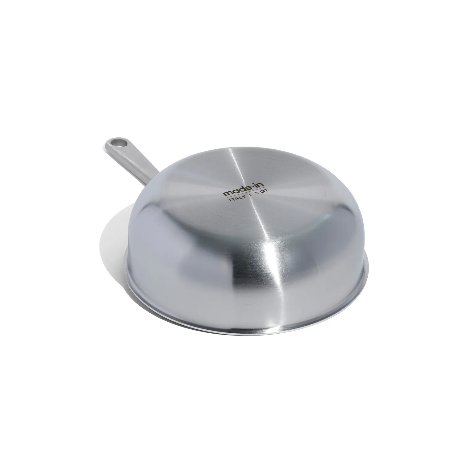 Made In Stainless Steel Clad Saucier, 3 qt. 