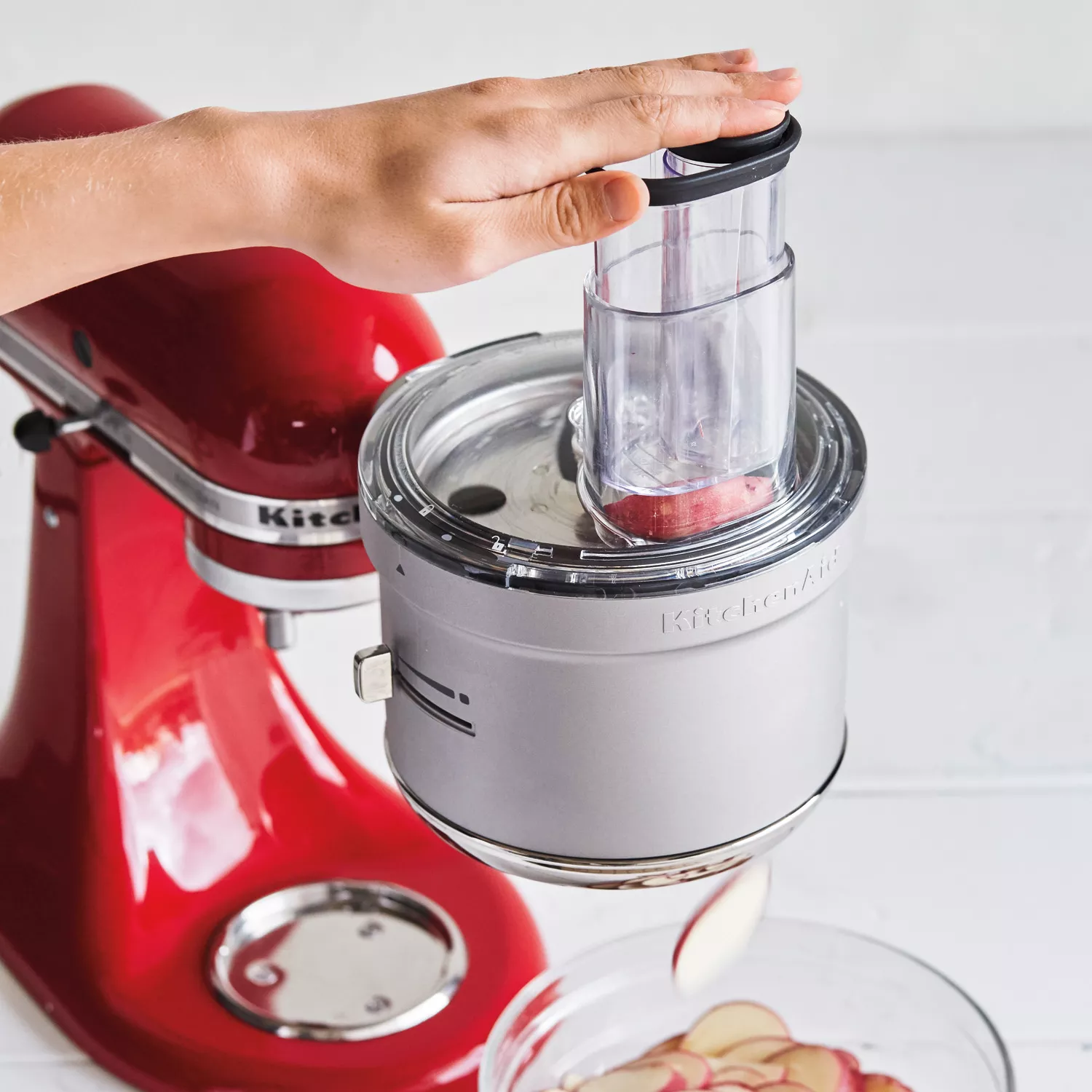 Food Processor Attachment With Dicing Kit For Stand Mixers on sale