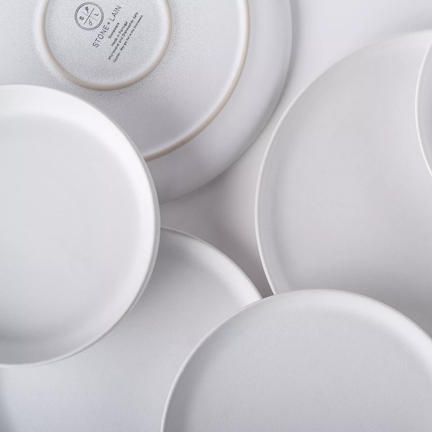 Stone Lain Stoneware Macchio 12-Piece Dinnerware Set