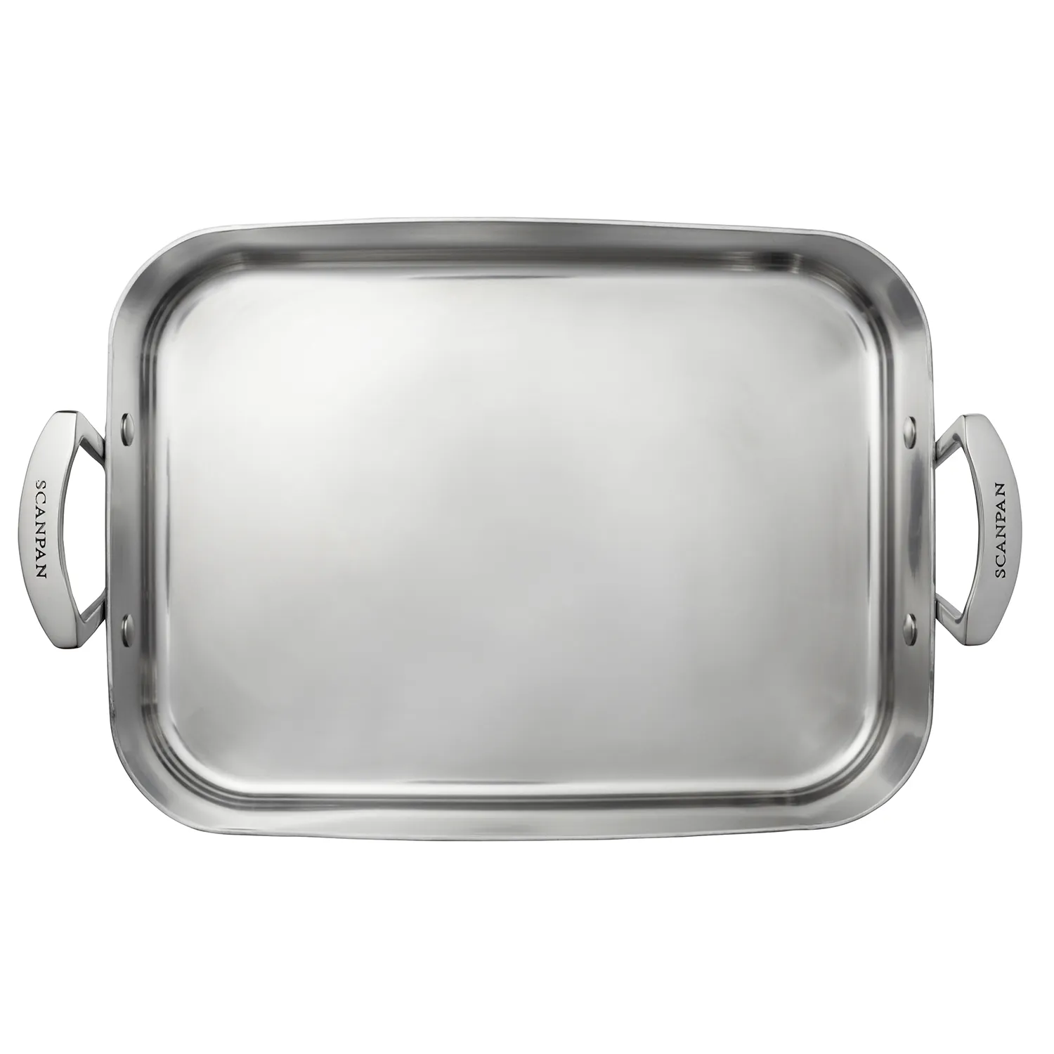 Scanpan Fusion 5 Stainless Steel Roaster, 17.25" x 9.5"
