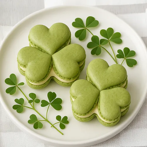 St. Patrick's Day Macarons