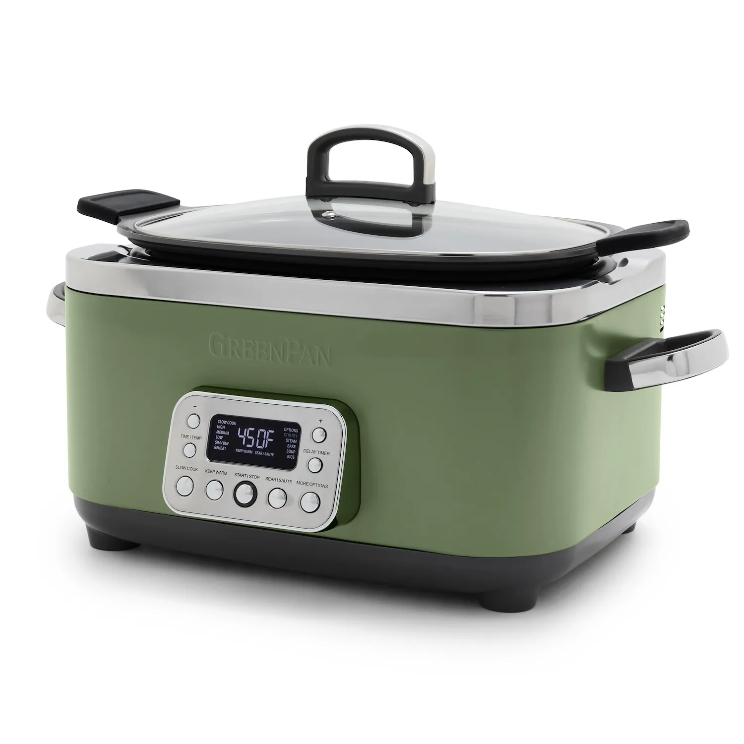 GreenPan Elite Slow Cooker, 6 qt.