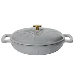 Lodge Luxe Enameled Cast Iron Braiser, 3.6 qt. 