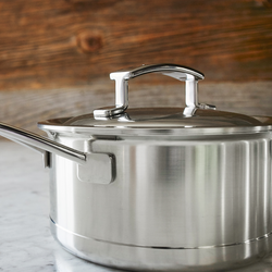 Demeyere Silver7 Stainless Steel Saucepan with Lid