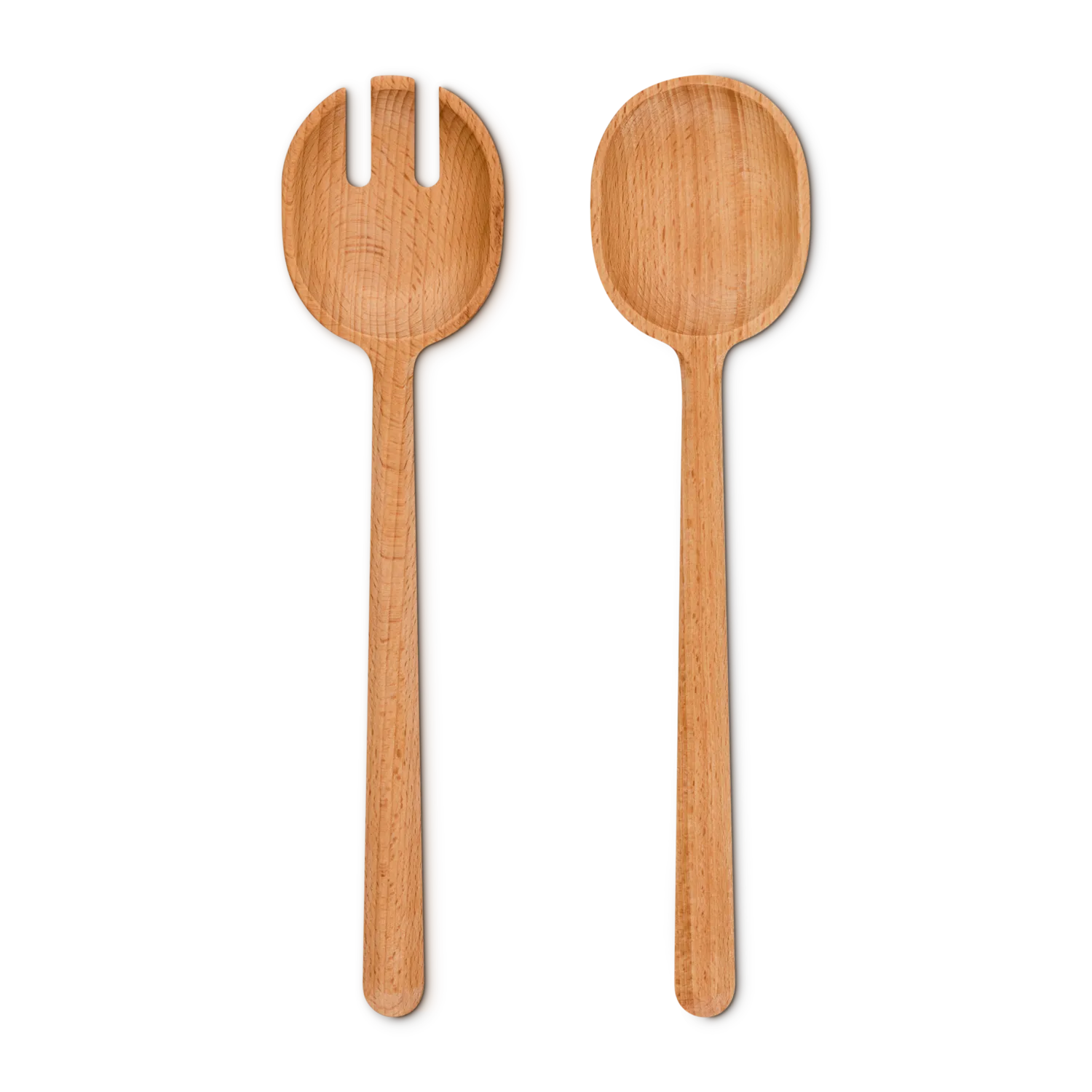 Le Creuset 2-Piece Signature Wood Serving Tools