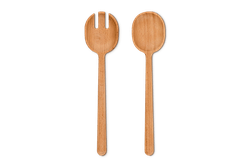 Le Creuset 2-Piece Signature Wood Serving Tools