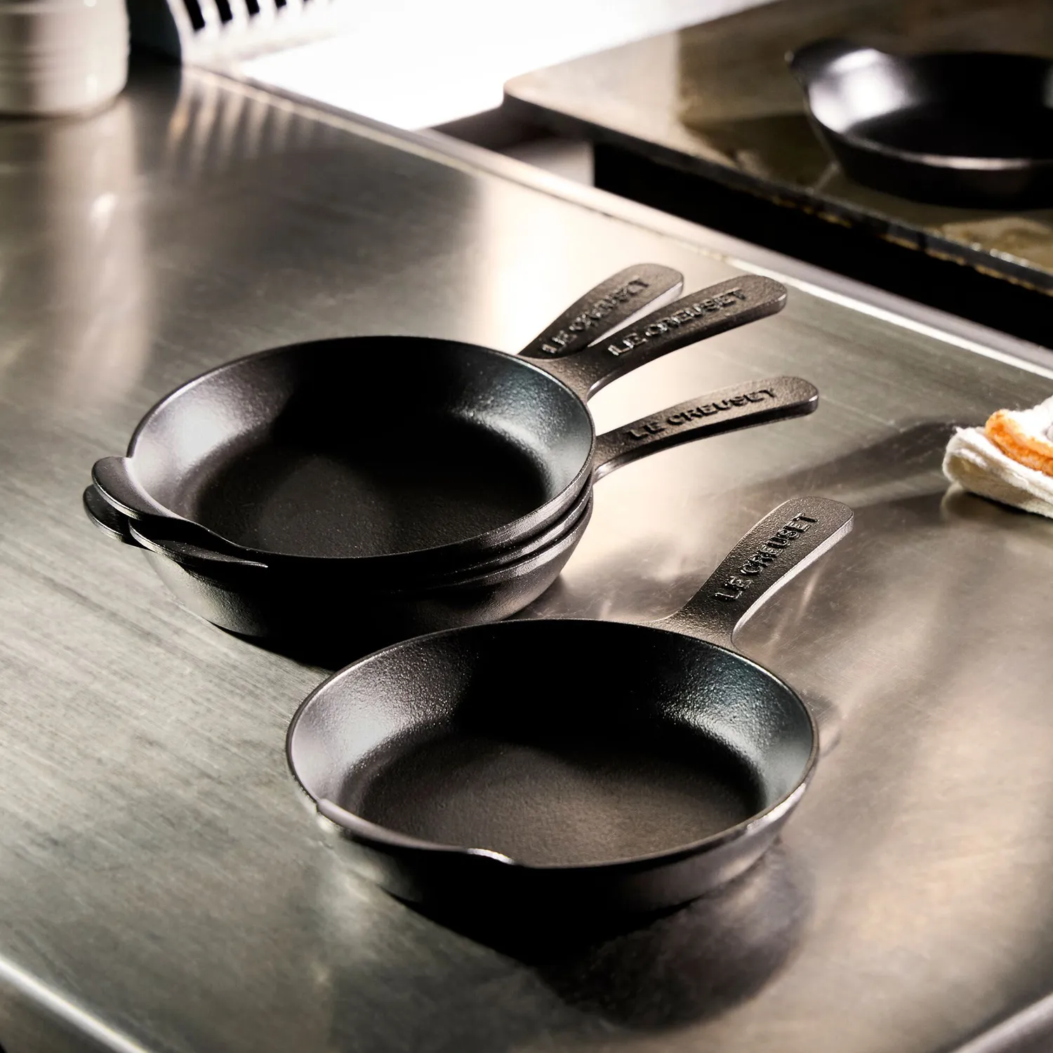 Le Creuset Gourmand Individual Skillets, Set of 4