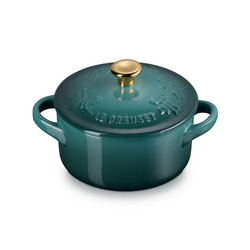 Le Creuset Holly Petite Cocotte, 8 oz.