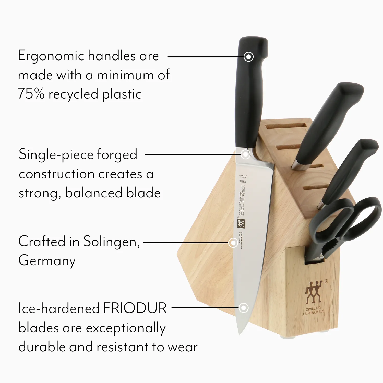 Zwilling Four Star Eco 2-Piece Carving Set