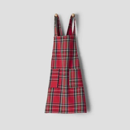 Sur la table Plaid Children's Smock Apron