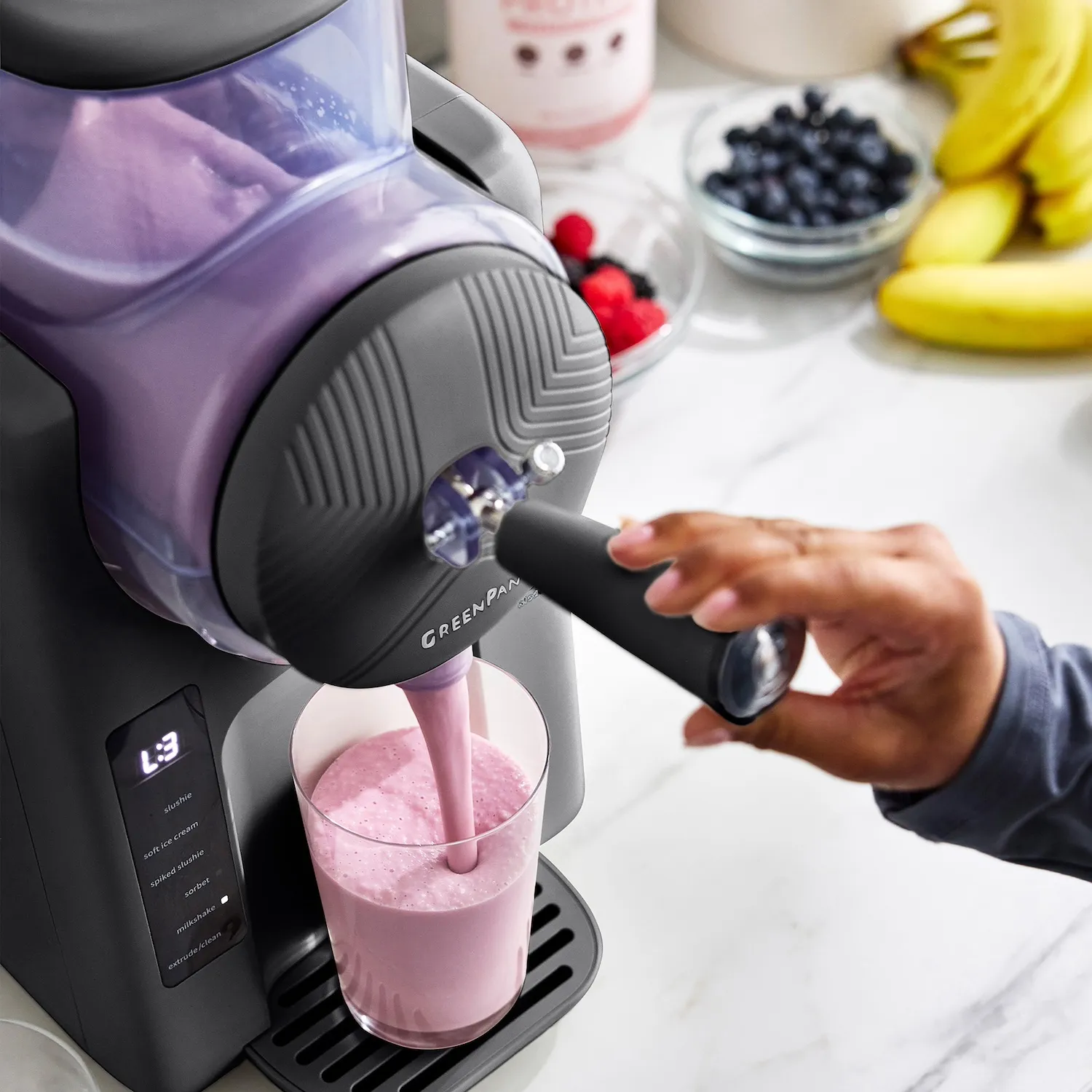 GreenPan Frost Ice Cream & Frozen Drink Maker 