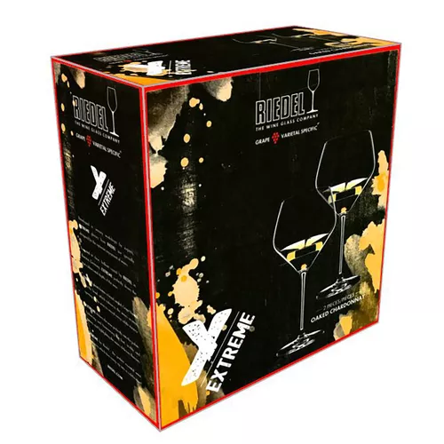 RIEDEL Extreme Oaked Chardonnay Wine Glass, Set of 2