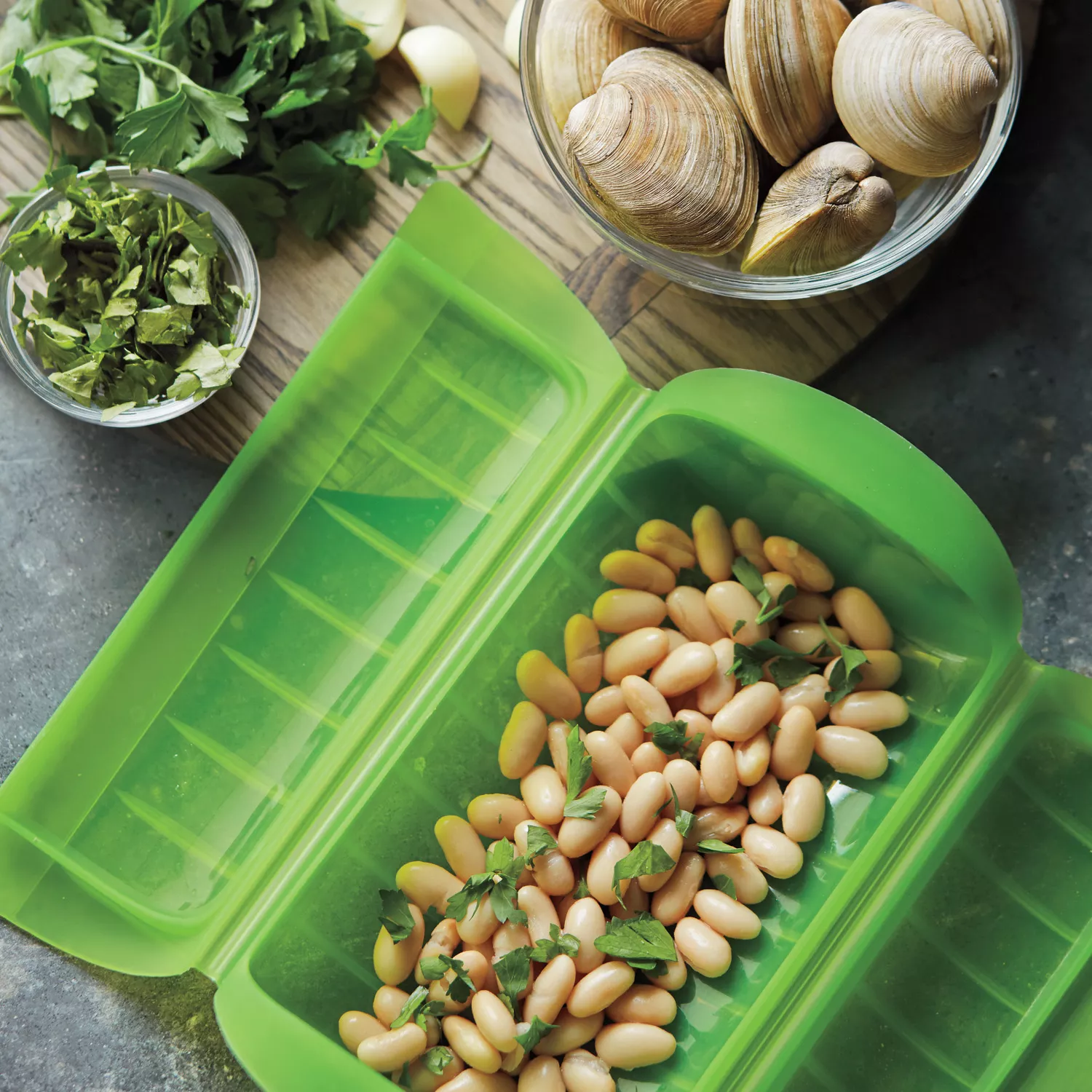 L&#233;ku&#233; 1&#189;-qt. Steamer Case with Tray