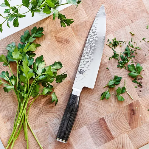 Shun Premier Grey Chef&#8217;s Knife, 8&#34;